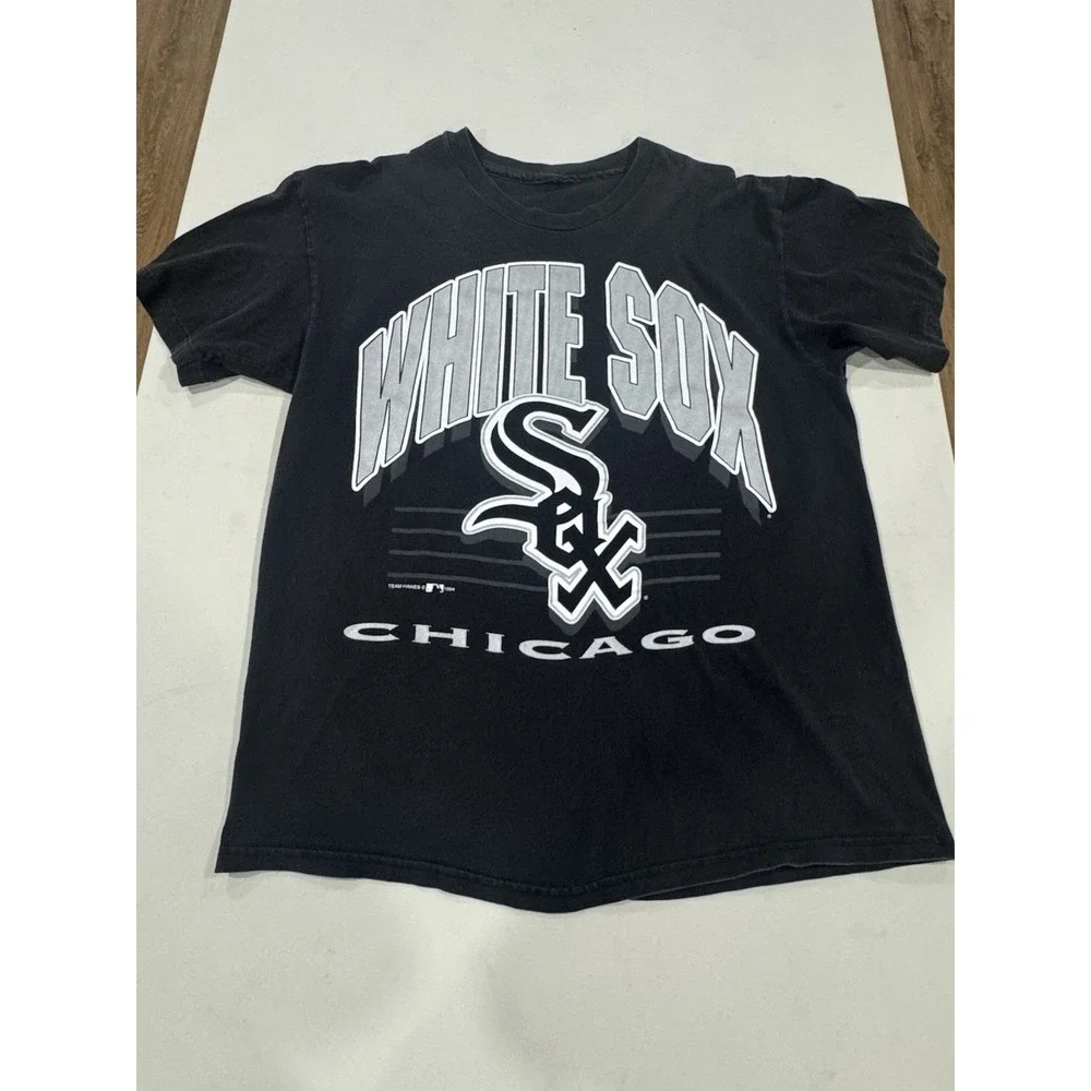 Vintage Y2K Chicago White Sox T-Shirt MLB Men's Size  Medium - Picture 2 of 5